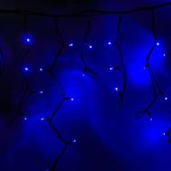 Гирлянда светодиодная Neon-Night Айсикл (бахрома) 5,6 х 0,9 м, с эффектом мерцания,черный провод КАУ