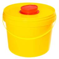 Контейнер для сбора отходов острого инструмента СЗПИ 2 л КОМПЛЕКТ 100 шт., желтый (класс Б), СЗПИ
