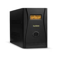 Источник бесперебойного питания EXEGATE SpecialPro Smart LLB-1000.LCD.AVR.6C13.RJ <1000VA/650W, LCD,