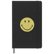 Блокнот письменный MOLESKINE LE SMILEY LESMILEYNTBK Large 130х210мм обложка текстиль 176стр. линейка