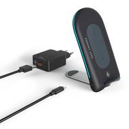 Зарядное устройство для планшетов HAMA QI-FC15S 2A универсальное кабель USB Type C черный (00187262)
