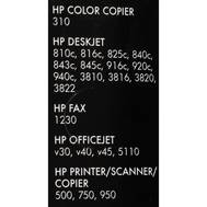 Картридж HP 15 C6615DE черный (500стр.) для DJ 840C/3820