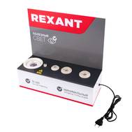 Демо-тестер REXANT для проверки ламп с цоколями E27, E27, E14, GU5.3, GX53