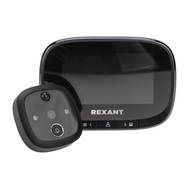 Глазок REXANT Видео дверной (DV-115) с цветным LCD-дисплеем 4.3" с функцией записи фото/видео по дви