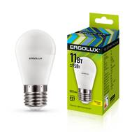 Лампа светодиодная ERGOLUX LED-G45-11W-E27-3K