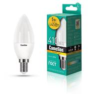 Лампа светодиодная CAMELION LED5-C35/830/E14