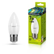 Лампа светодиодная ERGOLUX LED-C35-7W-E27-3K