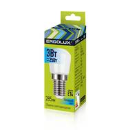 Лампа светодиодная ERGOLUX LED-T26-3W-E14-4К
