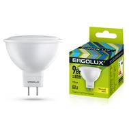 Лампа светодиодная ERGOLUX LED-JCDR-9W-GU5.3-3K