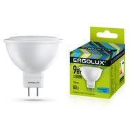 Лампа светодиодная ERGOLUX LED-JCDR-9W-GU5.3-4K