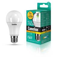 Лампа светодиодная CAMELION LED9-A60/830/E27