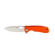 Нож туристический Honey Badger Flipper D2 L (HB1044) с оранжевой рукоятью