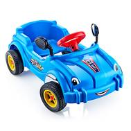 Машинка детская GUCLU 2887_Blue/ОР каталка педальная Cool Riders, с клаксоном,син.
