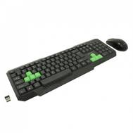 Клавиатура + мышь SMARTBUY SBC-230346AG-KN черный/зеленый