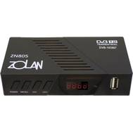 ТВ-тюнер ZOLAN ZN 805 DVB-T2/C/Wi-Fi/IPTV/MEGOGO/YouTube, дисплей