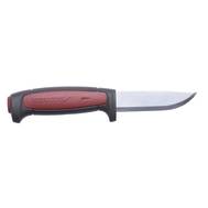 Нож кухонный MORAKNIV Pro C (12243) стальной разделочный лезв.91мм прямая заточка бордовый/черный