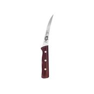 Нож кухонный VICTORINOX 5.6616.12 стальной разделочный лезв.120мм прямая заточка коричневый.
