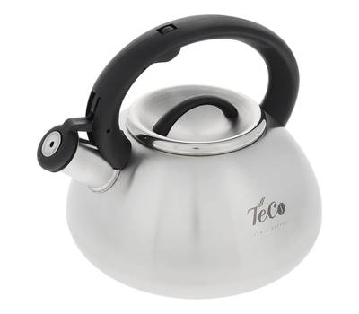 Чайник TECO 101-TC 3,0 л, со свистком, нерж.сталь, пласт.ручка