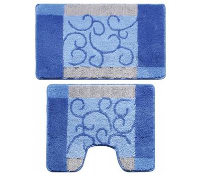 Набор ковриков для ванной комнаты Milardo 350PA68M13
