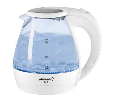 Чайник электрический ATLANTA ATH-2460 белый