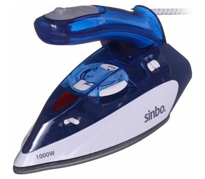 Утюг Sinbo SSI 6623 1000Вт синий/белый