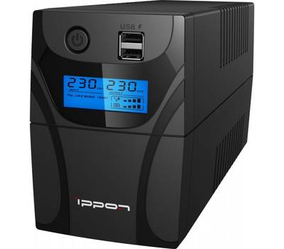 Устройство бесперебойного питания IPPON Back Power Pro II 800 480Вт 800ВА черный