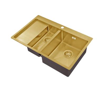 Мойка для кухни ZorG Sanitary SZR 5178-2-R BRONZE