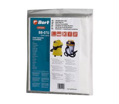 Мешки для пылесосов BORT KARCHER, LAVOR (BB-07U) 5шт