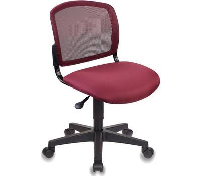 Офисное кресло БЮРОКРАТ CH-296NX спинка сетка темно-бордовый сиденье бордовый 15-11