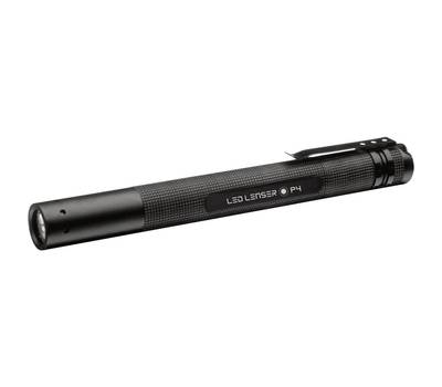 Фонарь аккумуляторный LED LENSER P4 черный лам.:светодиод. AAAx2 (8404)
