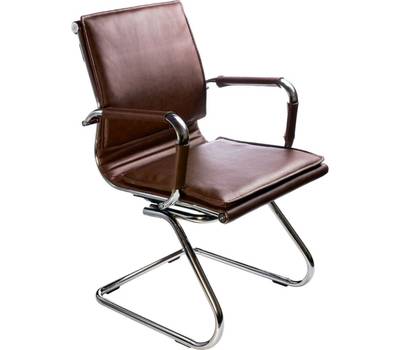 Офисное кресло БЮРОКРАТ Ch-993-Low-V низкая спинка коричневый искусственная кожа