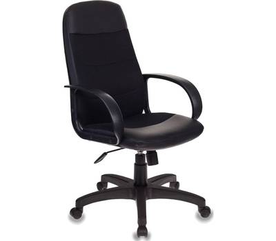 Офисное кресло БЮРОКРАТ CH-808AXSN черный искусст.кожа/ткань