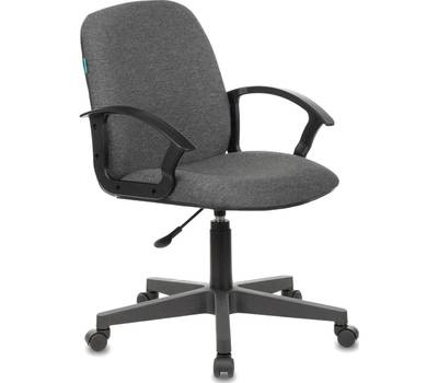 Офисное кресло БЮРОКРАТ CH-808-LOW низкая спинка серый 3C1