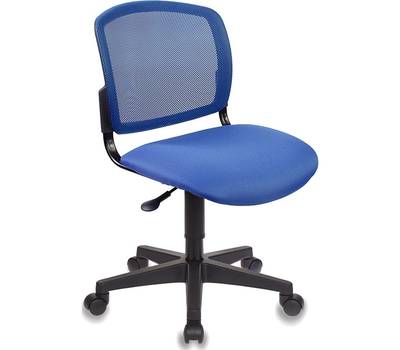 Офисное кресло БЮРОКРАТ CH-296NX спинка сетка синий сиденье темно-синий 15-10