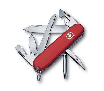 Нож перочинный VICTORINOX 1.4613 Hiker, 13 ф, красный