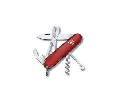 Нож перочинный VICTORINOX Compact 1.3405 1 мм., 15 ф, красн