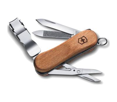 Нож перочинный VICTORINOX Nail Clip Wood 580 0.6461.63