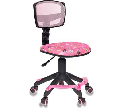 Офисное кресло БЮРОКРАТ CH-299-F спинка сетка розовый сланцы сетка/ткань