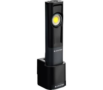 Фонарь аккумуляторный LED LENSER IW7R черный лам.:светодиод. 18650 (502005)