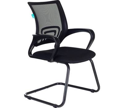 Офисное кресло БЮРОКРАТ CH-695N-AV на полозьях черный TW-01 сиденье черный TW-11