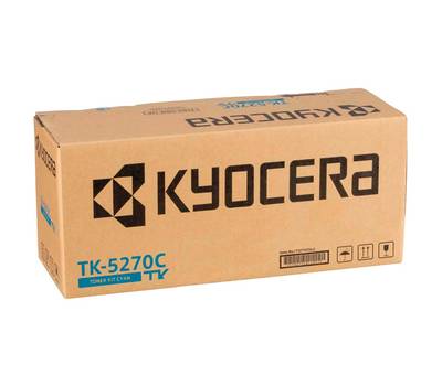 Картридж Kyocera Mita TK-5270C Тонер-,Cyan {P6230cdn/M6230cidn/M6630cidn (6000стр)}