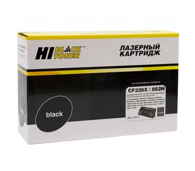 Картридж Hi-Black Cartridge 052H/CF226X для LJ Pro M402/M426/LBP-212dw/214dw, 9,2K