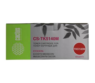 Картридж CACTUS TK-5140 M для ECOSYS M6030cdn/M6530cdn/P6130cdn, 5K