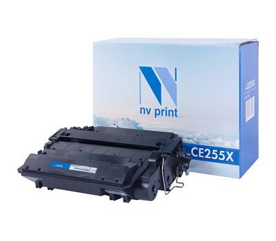 Картридж NV PRINT NVPrint CE255X для принтеров LaserJet P3015, черный, 12500 стр.
