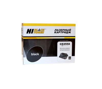Картридж Hi-Black CE255X для принтеров LaserJet P3015, черный, 12500 стр.