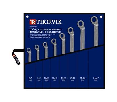 Набор ключей накидных Thorvik ORWS008