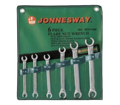 Набор ключей разрезных Jonnesway W24106S
