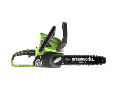 Пила цепная аккумуляторная Greenworks G40CS30K2