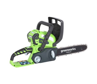 Пила цепная аккумуляторная Greenworks G40CS30K2