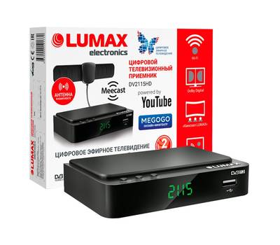 Ресивер цифровой LUMAX DV2115HD